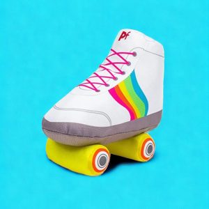 Petface Retro Roller Boot Plush